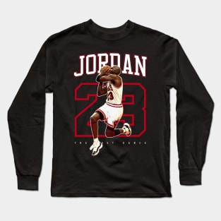 Michael Jordan 23 Basketball Legend Long Sleeve T-Shirt